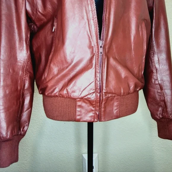 WILSONS Vintage Leather Jacket - Picture 4 of 9